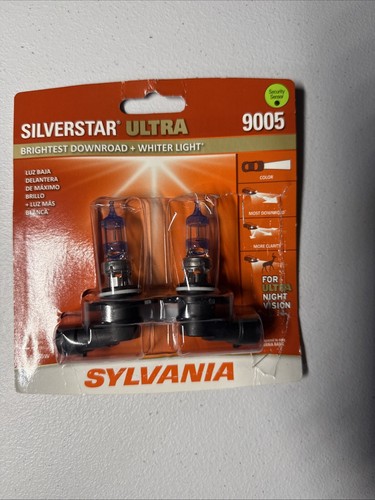 SYLVANIA 9005 SilverStar Ultra High Performance Halogen Headlight Bulb OPEN BOX