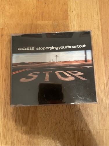 Oasis Stop Crying Your Heart Out UK Import 3 Track CD 2002