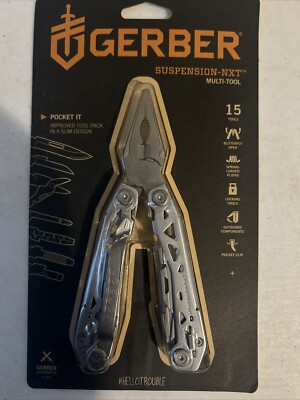 NEW! Gerber Suspension-NXT Multitool - Silver (31-003345)