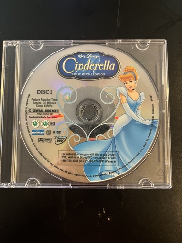 Cinderella (DVD, 2005, Disc One Only) 786936239294| eBay