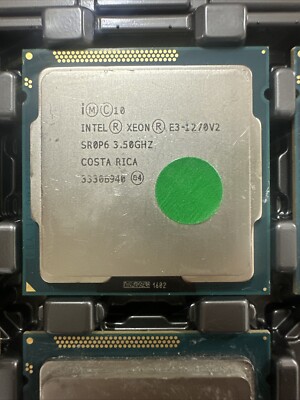 Intel Xeon E3-1270 V2 SR0P6 3.50GHz 8MB 4-Core LGA 1155 Workstation Desktop CPU