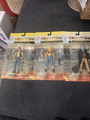 DC Direct Tulip and The Saint of Killers & Cassidy from PREACHER action figures