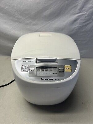 Panasonic SR-DG182 Electronic Rice Cooker/Warmer - 10 Cups Multi-Function, White