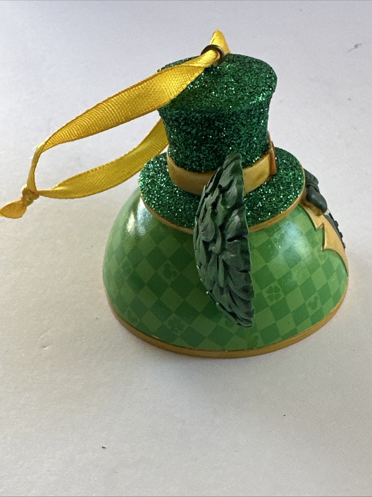 Disney Parks St. Patrick's Day Irish Green Clovers Hat Ornament Mickey Ears