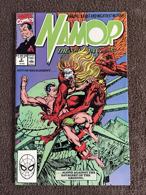 NAMOR, The Sub-Mariner #2 (Marvel, 1990) John Byrne ~ Griffin ~ 1st Headhunter