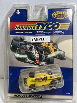 Tyco Jordan Peugeot Indy F1, Bitten Hisses #12 440X2, H.O. Slot Car