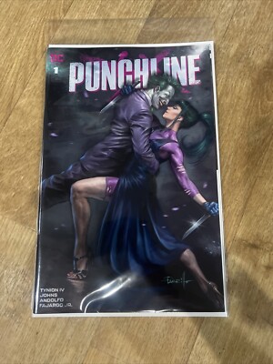 PUNCHLINE #1 LUCIO PARRILLO EXCLUSIVE JOKER BATMAN  Dc Comics Nm + Comic
