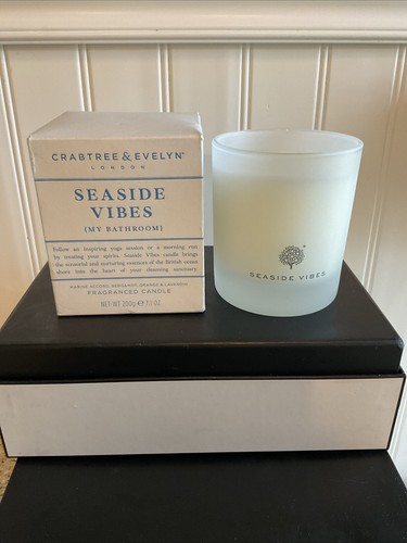 Crabtree & Evelyn まとめ売り ３種類４セットの【計１２本】C Crabtree & Evelyn SEASIDE VIBES (wCitrus Notes) Scented Candle 7.1