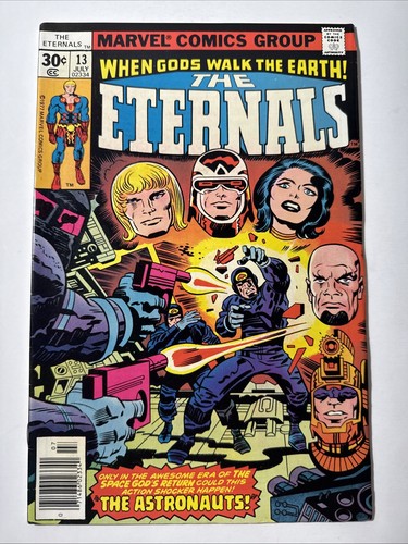 Eternals #13 Key 1st Appearance Of Gilgamesh Jack Kirby