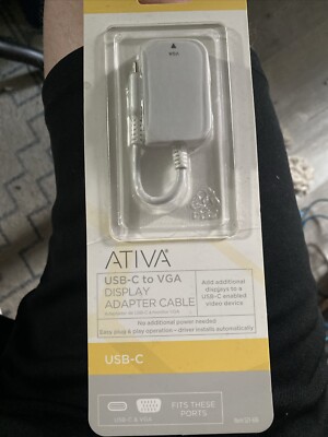 Ativa USB-C To VGA Adapter