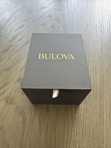 Pre-owned Bulova Sutton 96r243 Blue Dial Stainless Steel Women's Watch