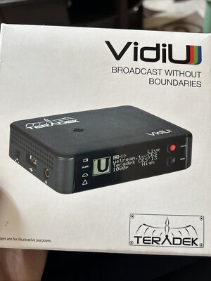 TERADEK VidiU HD LIVE STREAMING WiFi HDMI H.264 VIDEO ENCODER DEVICE 10-0245