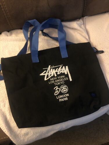 Stussy Tote Bag 30th Anniversary 2 Way Cross Body Shoulder Bag Fall 2010 |  eBay