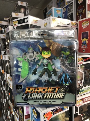 Ratchet ＆ Clank cm3dmju 2009 Ratchet and Clank Future PS3 Armored w/ Mr. Zurkon