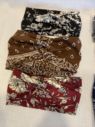 Achiou Headbands Six Multicolor Headbands