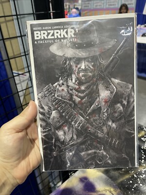 Brzrkr : A faceful Of bullets #1 - SDCC Release - Limited To 500 - Alan Quah