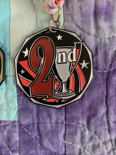 1st 2nd 3rd Place Victory Award Medals Necklaces 3 Piece Set With Neck Lanyard