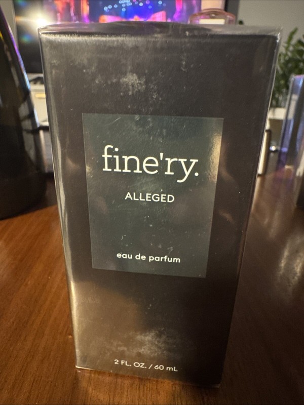 Fine’ry Alleged 60ml Eau De Parfum New