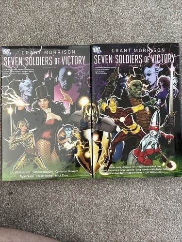 アメコミ・英語　全2巻セット　SEVEN SOLDIERS OF VICTORY Seven Soldiers of Victory VOLUME 1 & 2 NEW - Hardcover