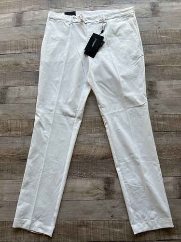 J Lindeberg Elliot Golf Pant Mens 34x32 White Slim