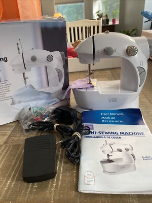 Easy Home Mini Sewing Machine 2 Speed Settings Light NIB