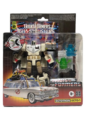 Hasbro Target Exclusive Ectotron Collaboration Transformers X Ghostbusters