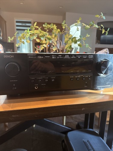 Denon AVR-S540BT ブラック AVR-S540BT - 5.2 Ch. 70W 4K AV Receiver with Bluetooth