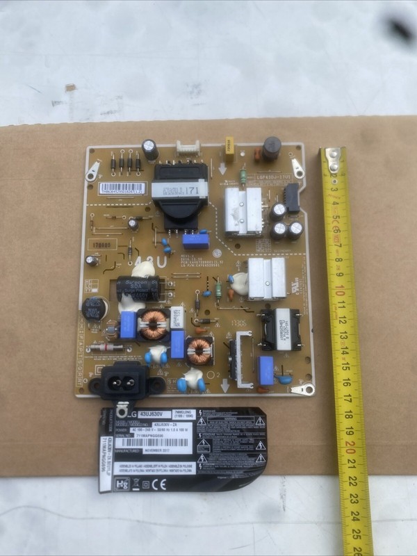 Psu Alimentation Tv Lg 43uj630v 43uj635v 43uk6300mlb 43uk6300plb 43uk6200pla 43u