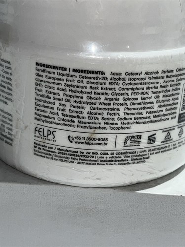 Felps Hair Quiabo Btox Smoothing Treatment Sealed 10.6oz