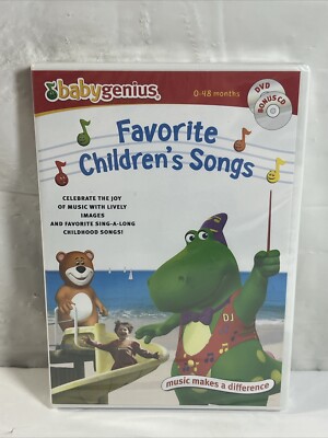 Baby Genius - Favorite Childrens Songs (DVD, 2004) Brand New Sealed