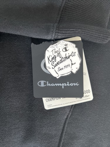 Champion Original Super Fleece Cone Hoodie Black S2202