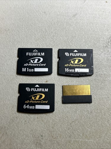 Fujifilm xD-Picture Card 16MB 64MB 1GB READ!! | eBay