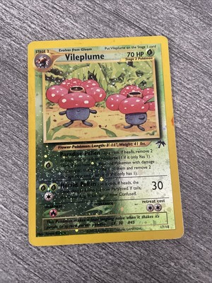 Pokemon Card - Vileplume Southern Islands 17/18 Promo SWIRL
