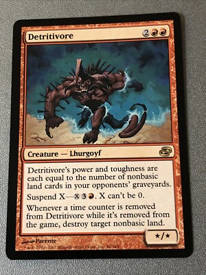 Detritivore X1 Planar Chaos Ex Condition See Pics Front Back MTG