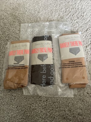 Sweaty Betty Barely There Briefs Pack Of 3 Brand New Beige/brown  Size XS 6-8