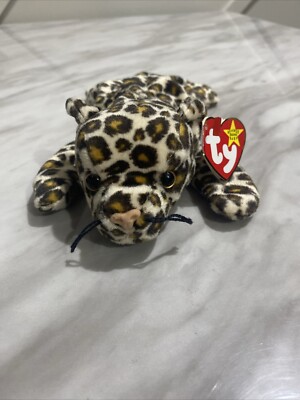 Freckles the Leopard Cat Ty Beanie Baby Plush