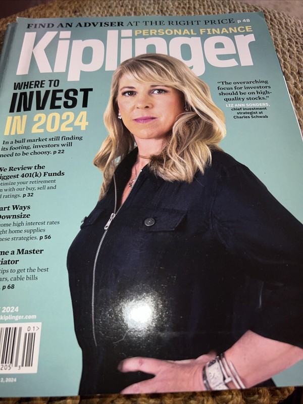 KIPLINGER Personal FINANCE MAGAZINE January invest in 2024