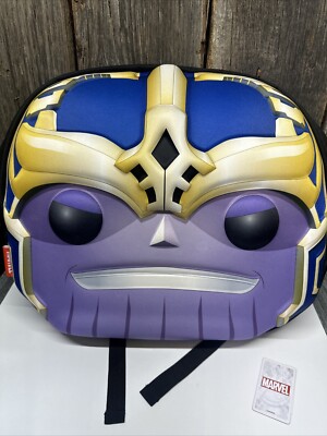  Marvel Comics Funko Pop THANOS Face Padded Back and Straps Collectors Backpack 