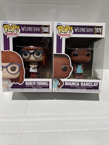Funko Pop! Wednesday Rave'n Bianca Barclay #1579 & Marilyn
