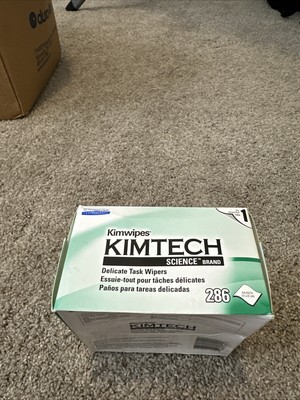 KIMTECH 34155 KIMWIPES DELICATE TASK WIPERS LINT FREE (286 PCS)