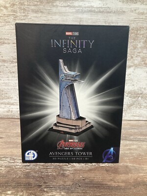 Marvel Avengers Tower 3D Puzzle 59 Pieces The Infinity Saga ULTRON 4D - COMPLETE