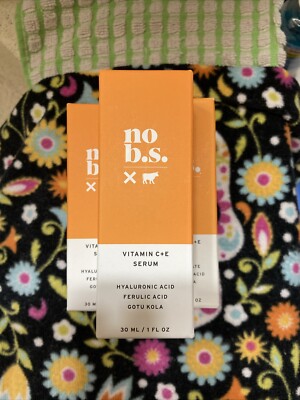 no b.s. Vitamin C+E Serum Hyaluronic Acid 1oz
