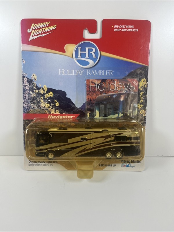 Johnny Lightning Holiday Rambler Navigator Coach RV Motorhome D7