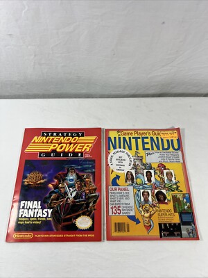 Final Fantasy 1 Strategy Guide Nintendo Power Magazine 1990 Vol. 17  + Data East
