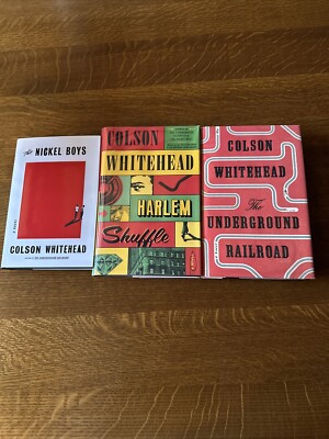 The Nickel Boys + Underground Railroad + Signed Harlem Shuffle    All 1st prints