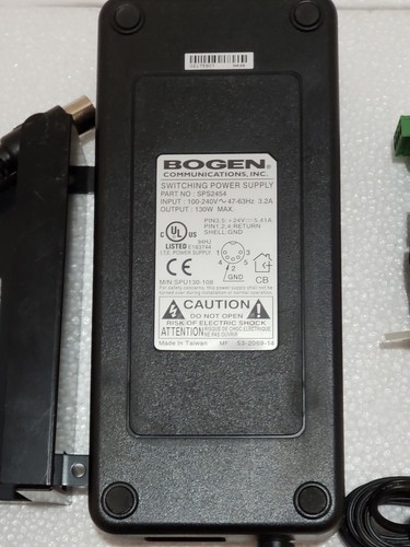 Bogen SPS2454 Switching Power Supply 24V DC / 3.2A