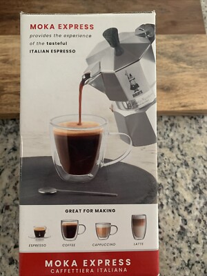 bialetti moka 6 cup express espresso maker