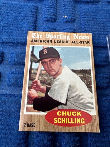 【中古】 Con Las Estrellas 1962 Topps - All-Star #467 Chuck Schilling Baseball Card