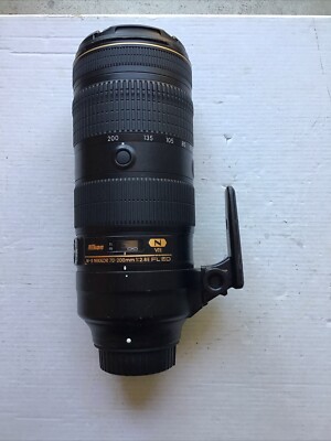 NIKON AF-S NIKKOR 70-200MM 1:2.8E FL ED N VR LENS