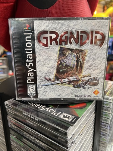 GRANDIA グランディア　体験版　ゲーム販促ポスター　1999年　PS GRANDIA PSN | PRODUCTS | GAME ARTS Co., Ltd.